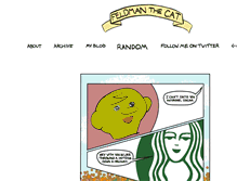 Tablet Screenshot of feldmanthecat.com